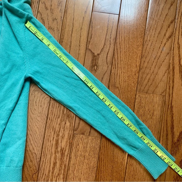 LL Bean Bright Blue Cotton & Cashmere Turtle Neck Long Sleeve Pullover Sweater S - Picture 11 of 11